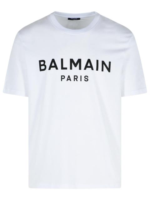 Balmain Balmain White Cotton T-shirt