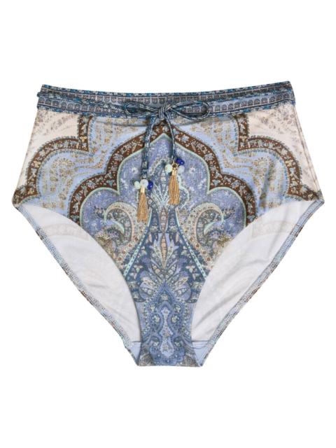 Zimmermann Zimmermann Wanderlust Patterned Bikini Briefs