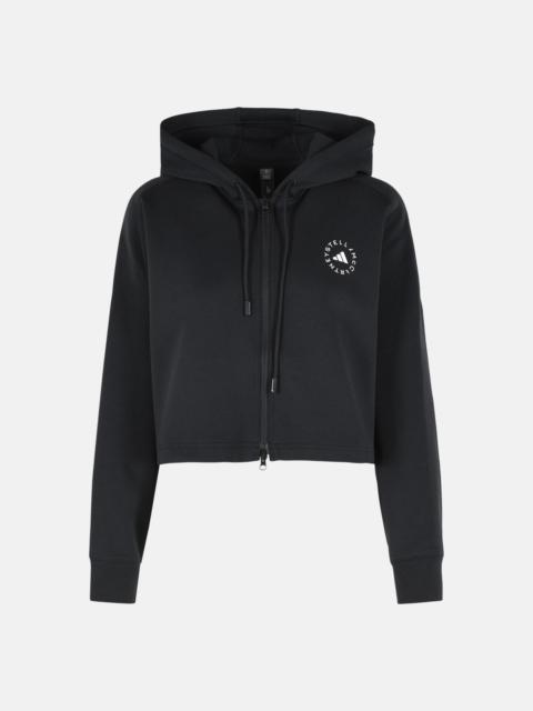 adidas BLACK COTTON BLEND SWEATSHIRT