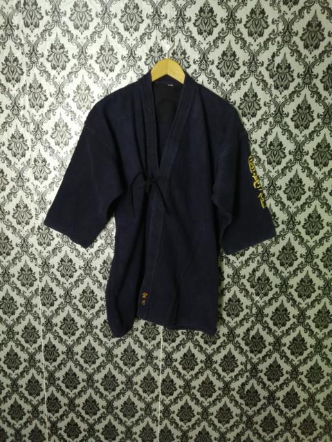 Other Designers Vintage Hi Tec Blue Indigo Kimono Jacket