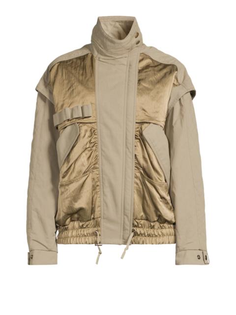 Balmain Twill Utility Bomber Jacket