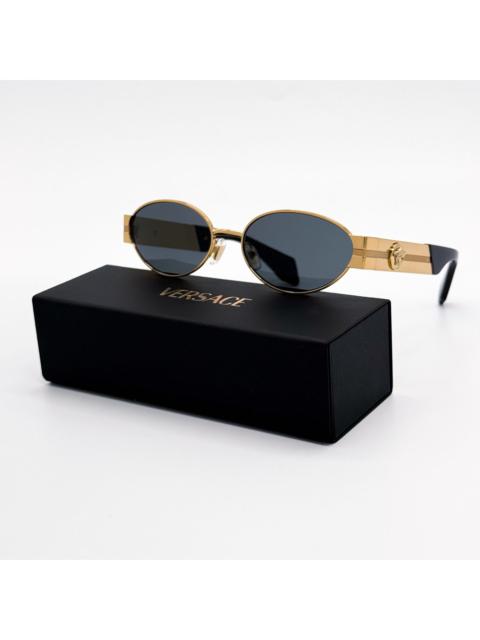 VERSACE New Versace VE2301 1523/87 Unisex Oval Sunglasses