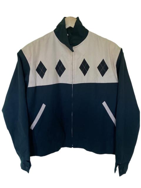 Very Rare - Vintage Cream Soda Navajo Linen Zip up Black Jackets