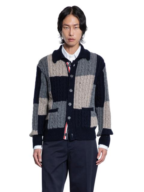 Patchwork-Cable-Knit-Intarsia-Cardigan