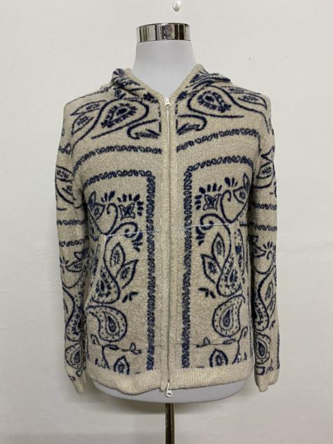 Urban Research Doors - Japan Brand Urban Research Bandana Printed Fleece Hoodies