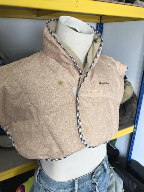 Other Designers Vintage Aquascutum paisley Monogram Cape,Poncho Cloak