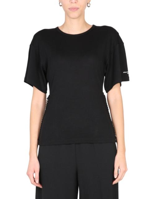 Stella McCartney Stella Mccartney Women T-Shirt With Chain Detail