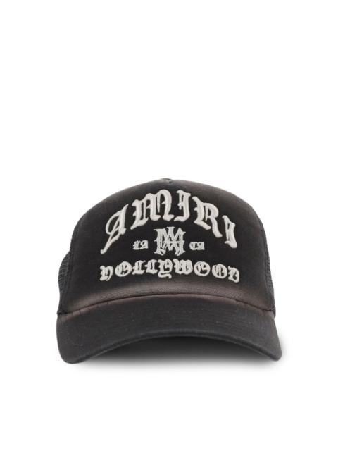 AMIRI LOGO-EMBROIDERY BASEBALL CAP