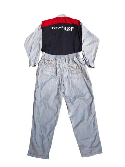 Other Designers Biker Denim - VINTAGE TOYOTA L&T COVERALL JACKET