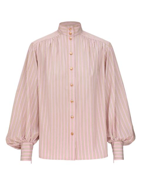 Zimmermann STRIPE BILLOW BLOUSE