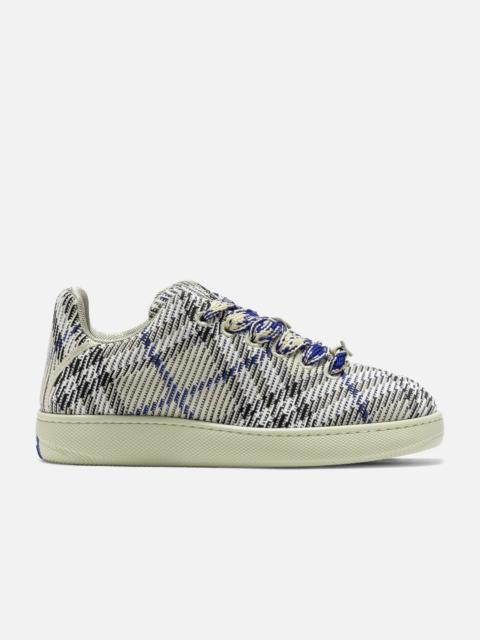 Burberry CHECK KNIT BOX SNEAKERS