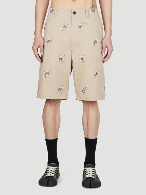 Junya Watanabe MAN Junya Watanabe Men Roy Lichtenstein Shorts