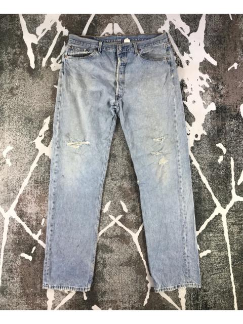 Other Designers Vintage - Vintage Levi's 501 Jeans Distressed Denim KJ1405
