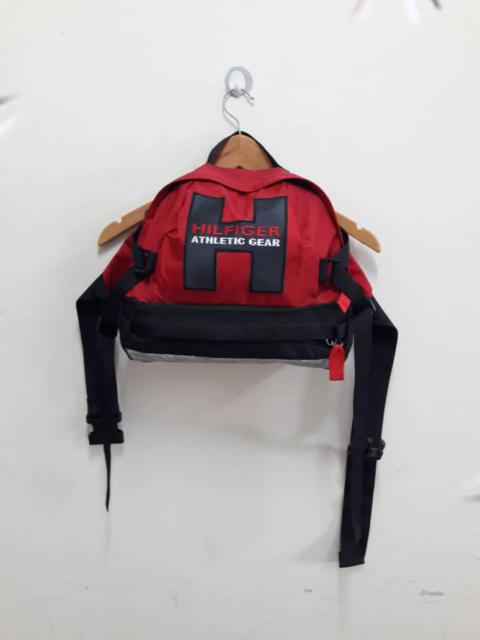 Other Designers Vintage - Vintage 90s Tommy Hilfiger Athletic Gear big logo porch bag