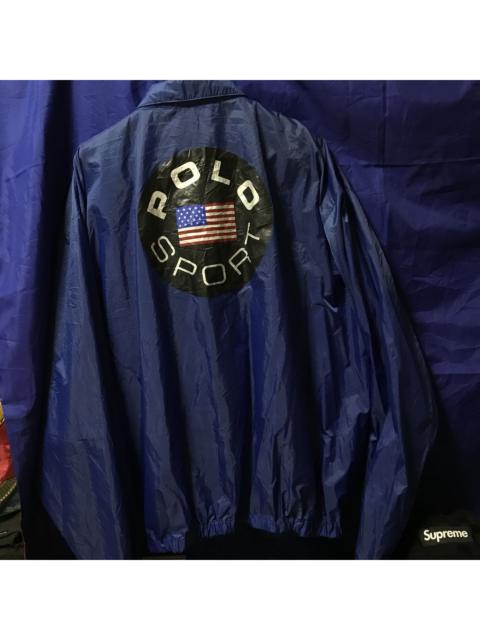 Polo Ralph Lauren Vintage 90s Polo Sport Cookie Windbreakers Jacket