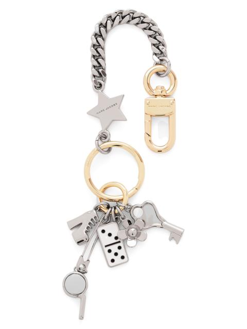 Marc Jacobs Marc Jacobs The Domino Effect Bag Charm in Nickel at Nordstrom