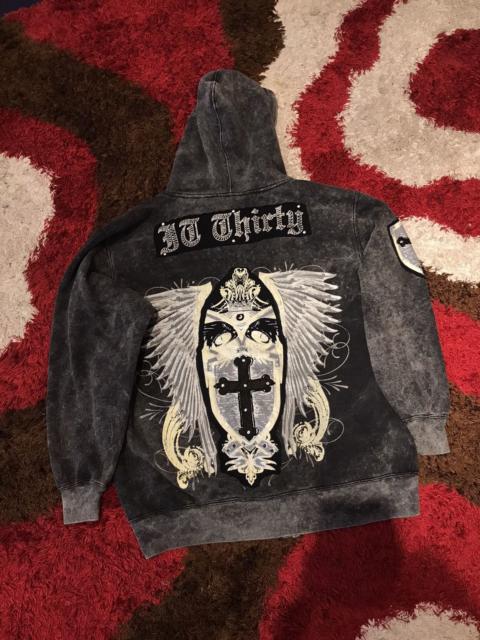 Other Designers Other - Hoodie Zipper Religion Cross