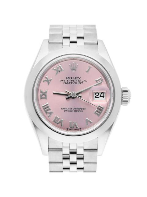 ROLEX Rolex Lady Datejust Automatic Pink Dial Ladies Jubilee Watch 279160PRJ