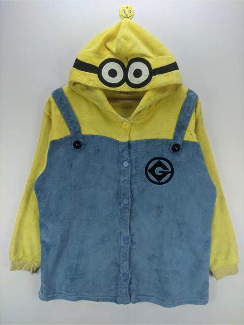 Other Designers Movie - Steals🔥Fleece Hoodie Discipable Me Minion Head
