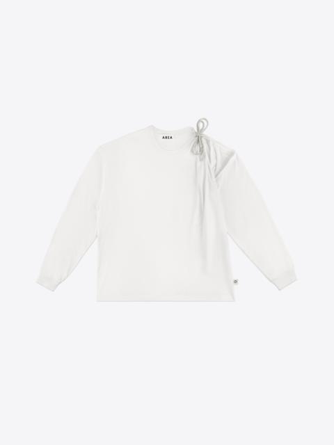 AREA CRYSTAL KNOT LONG T-SHIRT