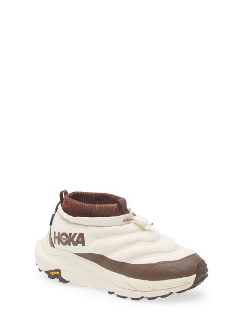 HOKA HOKA x Halfdays Kaha 2 Frost Moc GTX Gore-Tex® Waterproof Quilted Hiking Sneaker in Oat Milk /Spiked