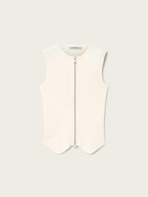 ALLSAINTS CRUZ ZIP SLIM FIT VEST