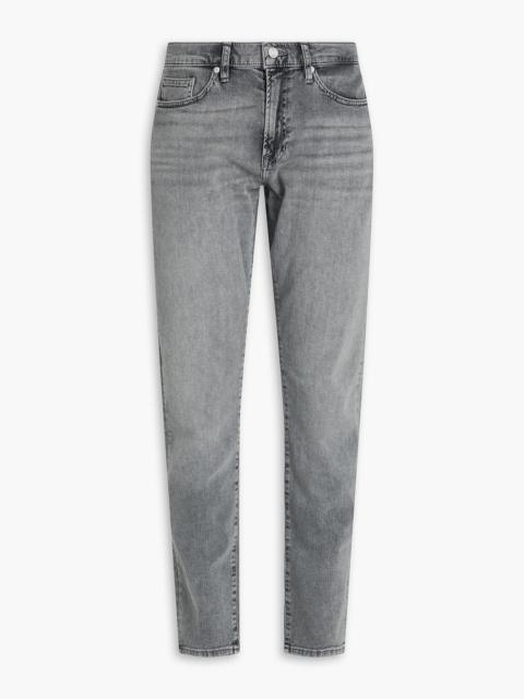 FRAME L'Homme slim-fit faded denim jeans