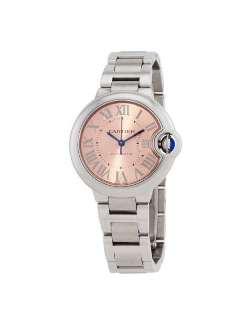 Cartier Cartier Ballon Bleu Automatic Pink Dial Ladies Watch WSBB0068
