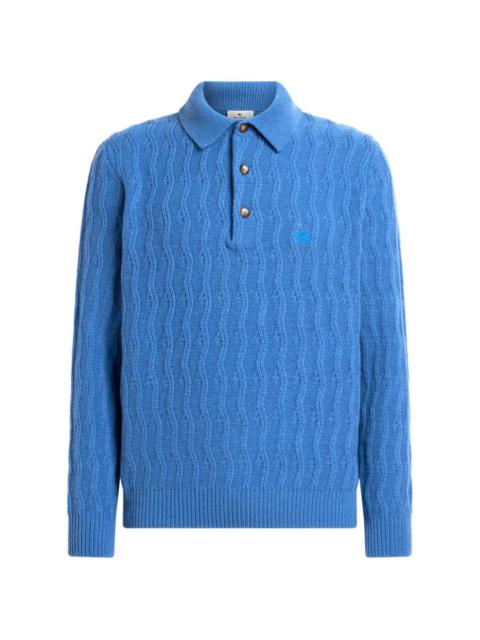 Etro Etro Men Cashmere Polo Shirt