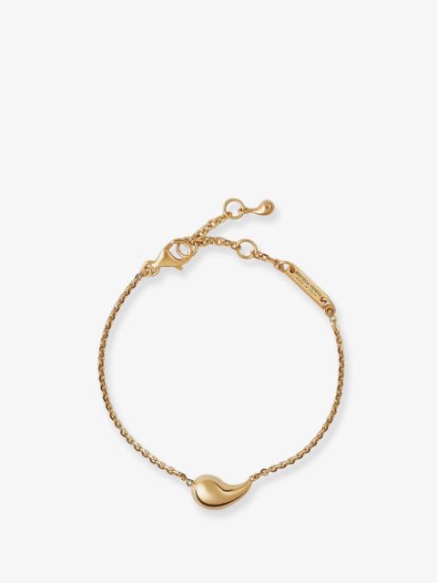 Bottega Veneta Bottega Veneta Women Drop Sterling Silver With 18K Gold Finish Bracelet