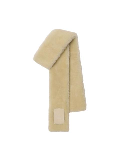 shearling scarf