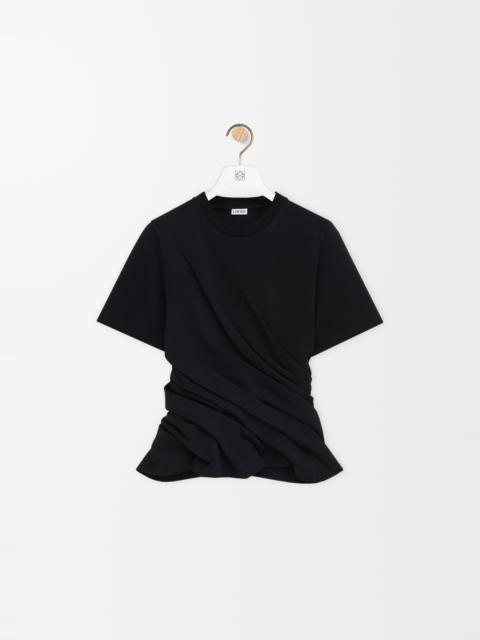 Loewe Twisted top in cotton blend