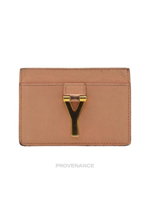 SAINT LAURENT Saint Laurent Paris SLP YSL Cardholder Wallet - Blush