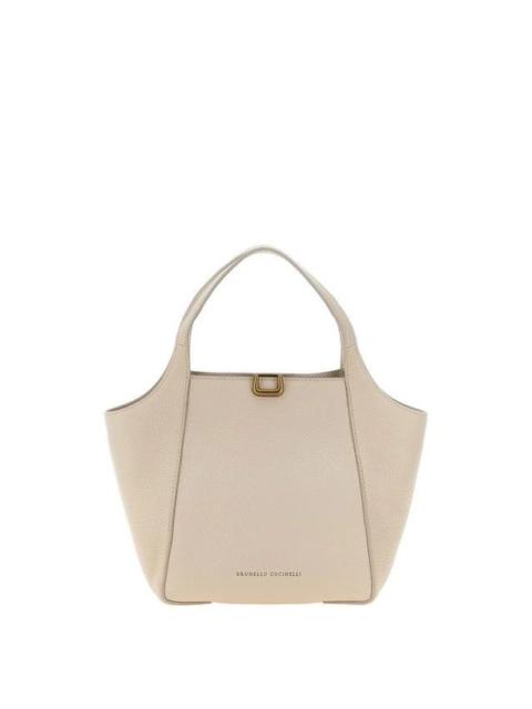Brunello Cucinelli BRUNELLO CUCINELLI $3500 Ivory Leather Sartorial Small Bucke