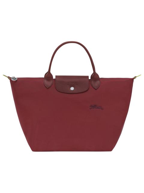 Longchamp Le Pliage Green M Handbag Pomegranate - Recycled canvas