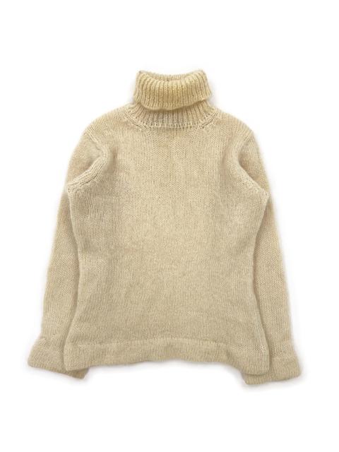 Comme Des Garçons AW95 Knit Wool-Nylon Turtleneck Sweater