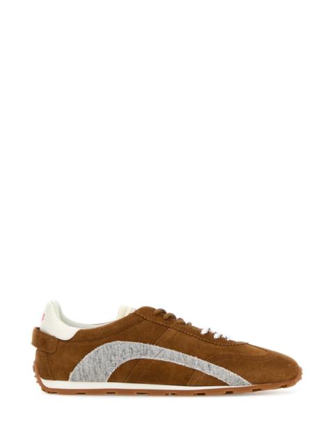 DSQUARED2 Dsquared Men Brown Suede Dc-642 Sneakers