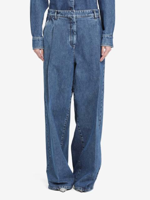 N°21 PALAZZO DENIM TROUSERS