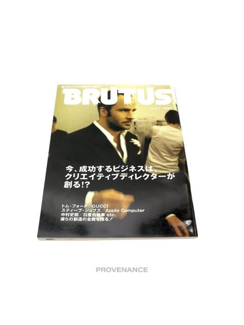 GUCCI BRUTUS MAGAZINE 6/1- GUCCI BY TOM FORD APPLE JDM JAPAN