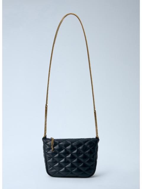 SAINT LAURENT Saint Laurent Women Quilted Leather Chain Bag
