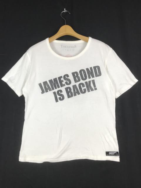 Other Designers Movie - THEATER 8 JAMES BOND IS BACK SHIRT