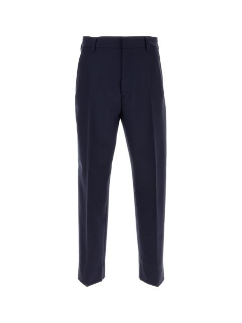 ZEGNA Navy blue wool pant