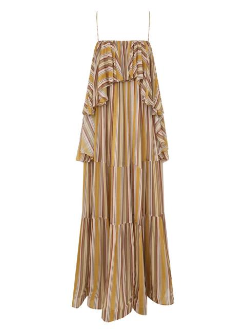 Zimmermann REBELLION BOHEMIAN SLIP DRESS
