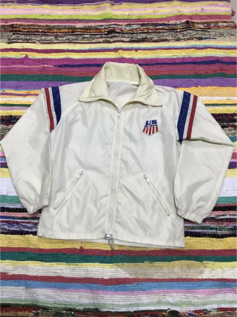 Other Designers Vintage Descente U.S Ski Team Zipper Windbreaker Jacket