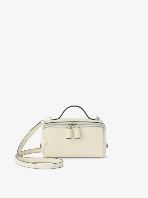 Valextra Valextra – V Line Crossbody Vanity Bag – Pergamena
