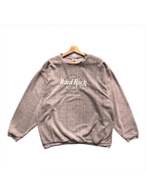Other Designers Hard Rock Cafe Embroidered Big Logo Sweatshirt Size XL