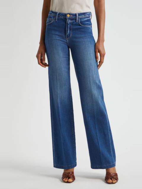 L'AGENCE L'AGENCE Clayton Wide Leg Jeans in Kaplan at Nordstrom