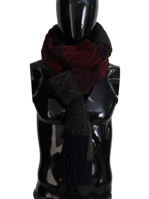 Dolce & Gabbana Dolce & Gabbana Multicolor Knitted Men Neck Wrap Shawl Scarf
