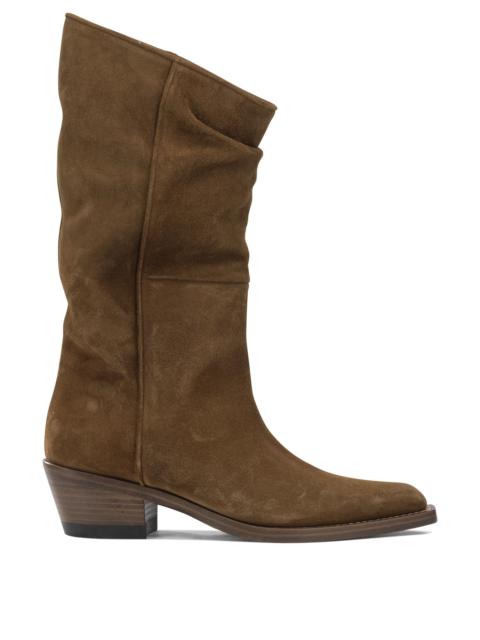 KHAITE Khaite Clive Cowboy Boots Brown Women