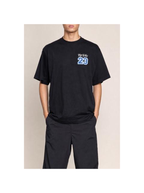 Off-White Off-White Men's Black Cotton Varsity Shirt